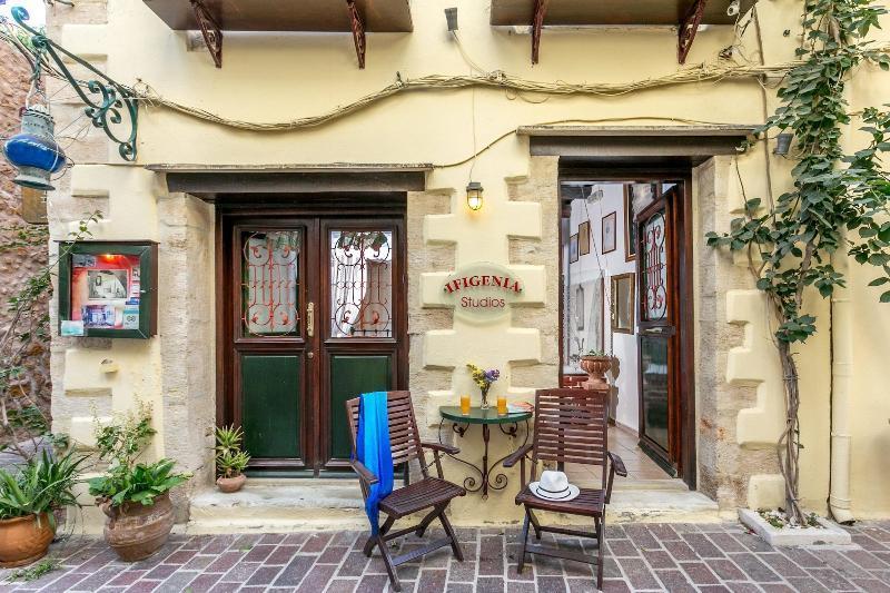 Ifigenia Rooms & Studios Hriszí Aktí Haniá Kültér fotó